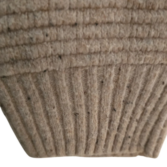 Denver Hayes Oversized Knit Sweater Cream Confetti Plus Size XXL - Picture 3 of 4